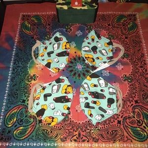 Bape X Kaws Camo Mask